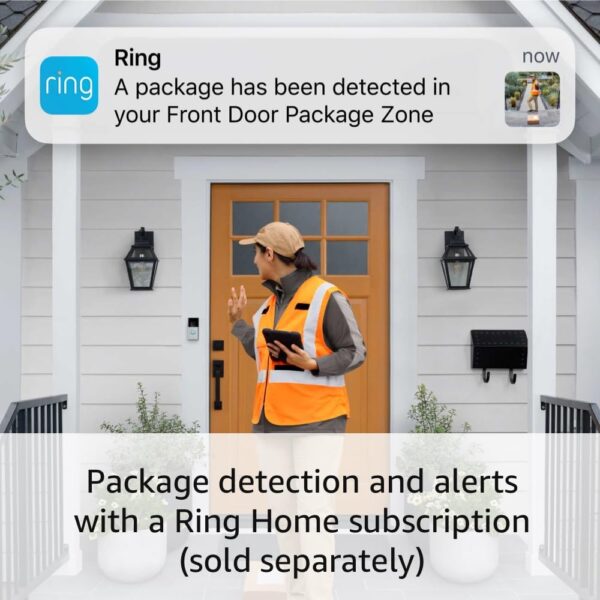Ring Battery Doorbell Plus (newest model) | Head-to-Toe HD+ Video, motion detection & alerts, and Two-Way Talk - Image 4