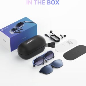 Rokid Max AR Glasses, Augmented Reality Glasses Wearable Headsets Smart Glasses for Video Display, Myopia Friendly Portable Massive 1080P Screen, Game, Watch on iOS/Android/PC/Tablets/Game Consoles23