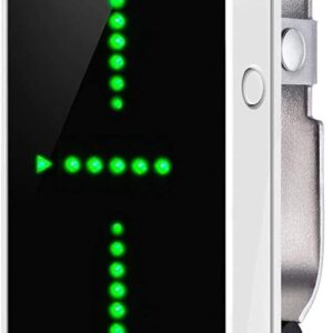 TC Electronic POLYTUNE CLIP Clip-On Tuner with Polyphonic, Strobe and Chromatic Modes and 108 LED Matrix Display for Ultimate Tuning Performance