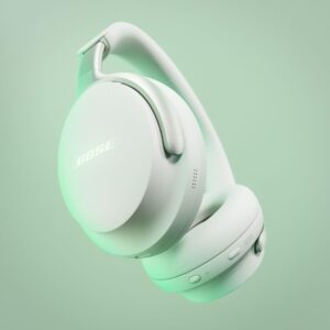 Bose QuietComfort Ultra Bluetooth Headphones, Wireless Headphones with Spatial Audio, Over Ear Noise Cancelling with Mic, Up to 24 Hours of Playtime, White Smoke