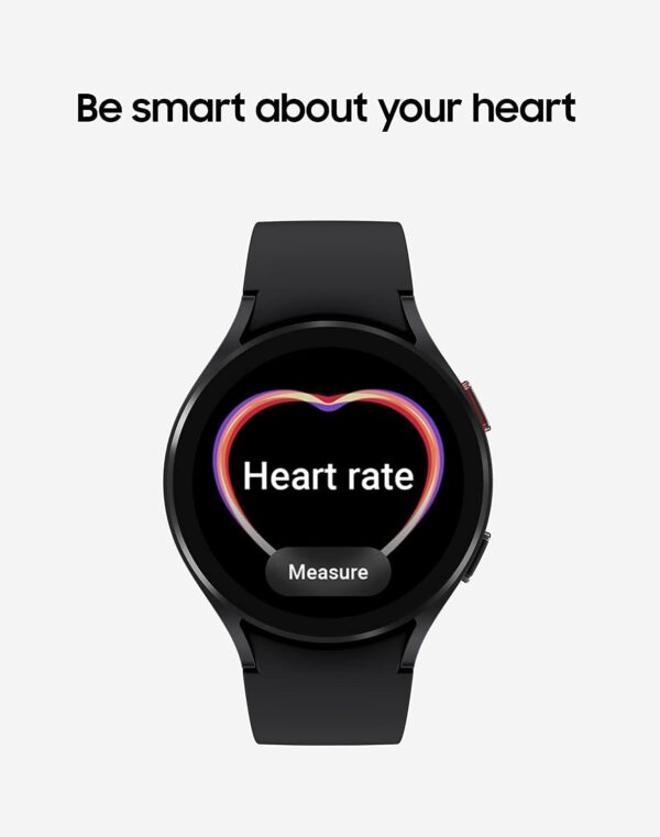 Samsung Electronics Galaxy Watch 4 40mm Smartwatch with ECG Monitor Tracker for Health Fitness Running Sleep Cycles GPS Fall Detection Bluetooth US Version - (Black) (Renewed) - Image 5