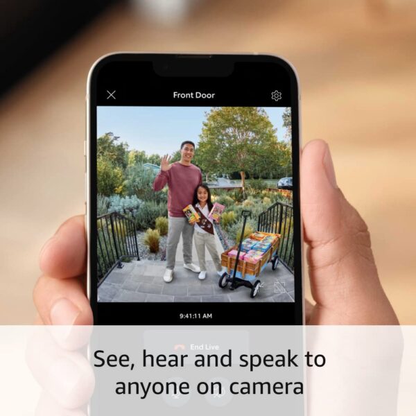 Ring Battery Doorbell Plus (newest model) | Head-to-Toe HD+ Video, motion detection & alerts, and Two-Way Talk - Image 3