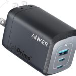 Read more about the article Anker Prime 100W USB C GaN Charger, 3-Port Compact Fast PPS Charger, for MacBook Pro/Air, Pixelbook, iPad, iPhone 16/Pro, Galaxy S23/S22, Note20, Pixel, Apple Watch, and More