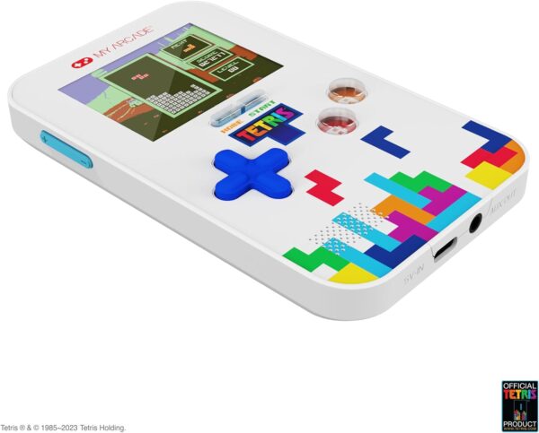 My Arcade Tetris Go Gamer : Retro Video Game, Handheld Tetris Console with 301 Games for Kids and Adults, 2.5 Inch Screen - Image 2