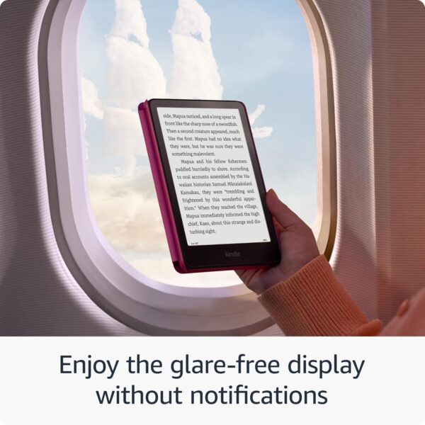 Amazon Kindle Paperwhite 16GB (newest model) – Our fastest Kindle ever, with new 7" glare-free display and weeks of battery life – Black - Image 5