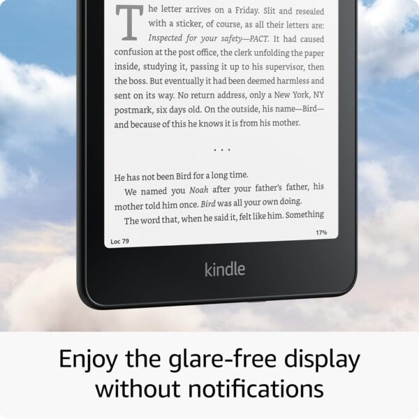 Amazon Kindle Paperwhite Signature Edition 32GB (newest model) – Our fastest Kindle with auto-adjusting front light, wireless charging, and weeks of battery life – Metallic Black - Image 6
