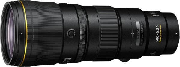 Nikon NIKKOR Z 600mm f/6.3 VR S Lens |Super Telephoto for Z Series mirrorless Cameras | Nikon USA Model