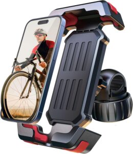 Read more about the article 2025 New Upgraded Bike Phone Holder Handlebar – 1S Quick Install, Motorcycle Phone Mount, Bicycle Phone Holder fit Large Phone Case for iPhone Samsung, Dirt Scooter Mini Bike Accessories