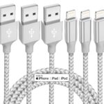 Read more about the article iPhone Charger 3 Pack 10 ft Apple MFi Certified Lightning Nylon Braided Cable Fast Charging Cord Compatible with iPhone 13 12 11 Pro Max XR XS X 8 7 6 Plus SE iPad and More