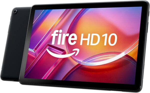 Amazon Fire HD 10 tablet (newest model) built for relaxation, 10.1" vibrant Full HD screen, octa-core processor, 3 GB RAM, 32 GB, Black - Image 2