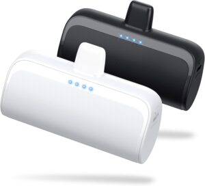 Read more about the article [2 Pack]Mini Portable Charger for iPhone 5200mAh,20W PD Fast Charging Power Bank for iPhone, Ultra-Compact Battery Pack Travel Portable Phone Charger Compatible with iPhone 14 13 12 11 X 8 7 6 Series