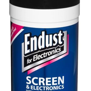 Endust for Electronics; Screen & Surface Cleaning Wipes, Great LCD and Plasma Wipes, 70 Wipes (11506)
