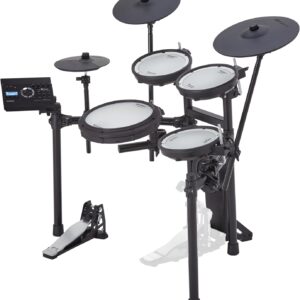 Roland V Quiet 5-Piece Electronic Crash, Ride & Hi-Hat with Controller Pedal TD-17KV2 Generation 2 V-Drums Kit