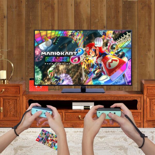 Lonxmovs 4 Pack Wrist Strap for Switch Joycon - Replacement Accessories for Joy con Straps (Black 4 Pack) - Image 7