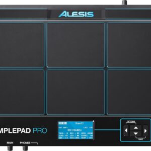 Alesis SamplePad Pro – Percussion and Sample-Triggering Instrument With 8 Velocity Sensitive Drum Pads, 200+ Built-in Sounds