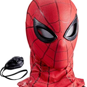 SPIDER-MAN Marvel Legends Series Homecoming Electronic Expressive Mask, Premium Interactive Roleplay Gear for Adults