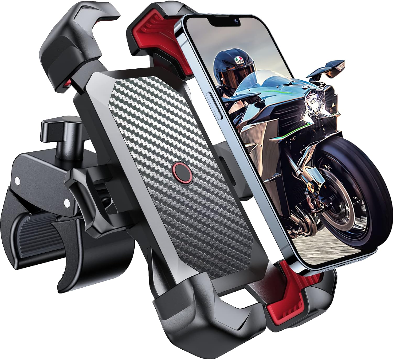 You are currently viewing JOYROOM Motorcycle Phone Mount, [1s Auto Lock][100mph Military Anti-Shake] Bike Phone Holder for Bicycle, [10s Quick Install] Handlebar Phone Mount, Compatible with iPhone, Samsung, All Cell Phone