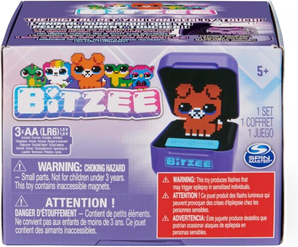 Interactive Toy Digital Pet with 15 Animals Inside, Virtual Electronic Pets React to Touch, Kids Toys for Girls and Boys - Image 9