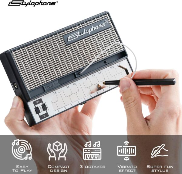 Stylophone The Original Pocket Electronic Synthesizer | Synth Musical Instrument | Synthesizer Keyboard | Stylophone Instrument Synth - Image 2