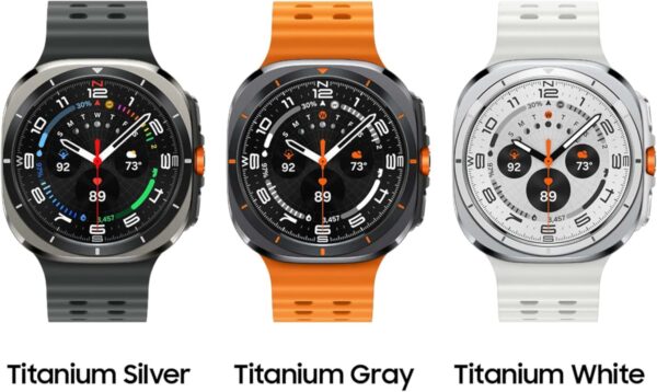 Samsung Galaxy Watch Ultra (2024) 47mm LTE AI Smartwatch w/Energy Score, Wellness Tips, Heart Rate Tracking, Sleep Monitor, Fitness Tracker, GPS, Titanium White [US Version, 1Yr Manufacturer Warranty] - Image 2