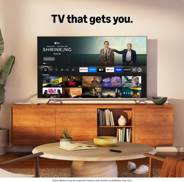 Hisense 75" Class QD7 Series Mini-LED 4K UHD Smart Fire TV (75QD7QF, 2025 Model) - QLED, Native 144hz, HDR10+, Dolby Vision, Dolby Atmos, Game Mode Pro, ALLM, Alexa Built in with Voice Remote, Black - Image 10