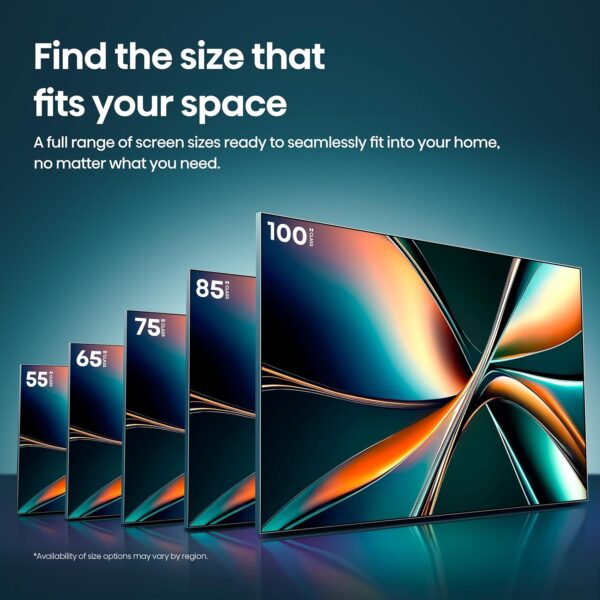 Hisense 75" Class U6 Series Mini-LED 4K UHD Smart Fire TV (75U65QF, 2025 Model) - QLED, Native 144Hz, HDR10+, Dolby Vision IQ, Dolby Atmos, Game Mode Pro, ALLM, Alexa Built in, Black - Image 13