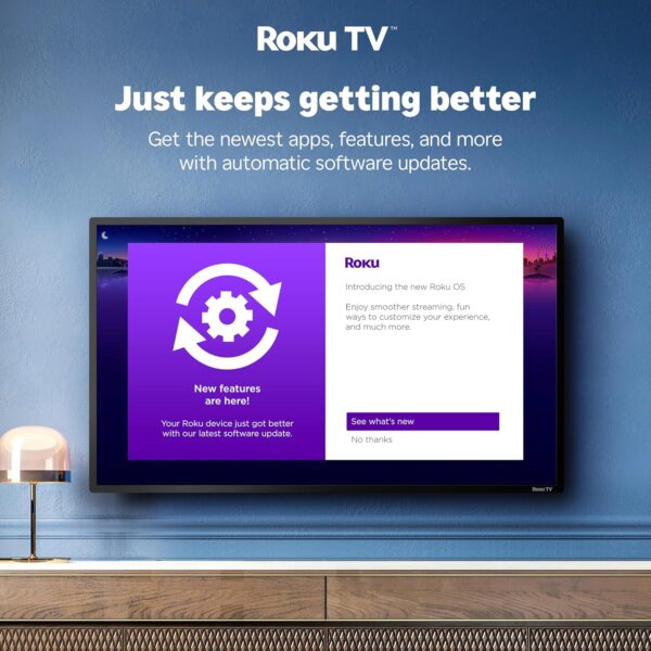 Hisense 85-Inch Class A6 Series 4K UHD Smart Roku TV (85A6NR, 2024 Model) - Dolby Vision HDR, DTS Studio Sound, Game Mode Plus, Alexa Compatibility, Black - Image 14