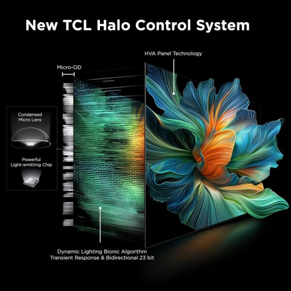 TCL 65-Inch Class QM6K Series QD-Mini LED 4K UHD Google Smart TV Best Value Mini-LED TV - QLED, 144hz, 288hz Gaming Rate, High Contrast Screen, Onkyo Audio, Dolby Atmos (65QM6K, 2025 Model) - Image 6