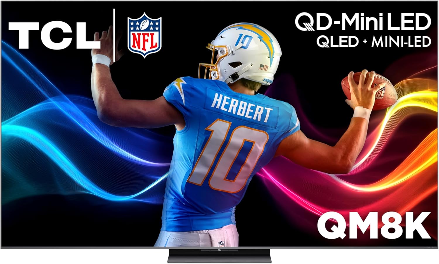 TCL 65-Inch Class QM8K Series QD-Mini LED 4K UHD Google Smart TV Next Generation Mini-LED TV - QLED, 144hz, 288hz VRR, No Bezel Design, Unrivaled Picture Quality, Ai Processing (65QM8K, 2025 Model)