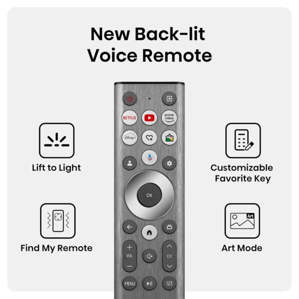 Hisense 75-Inch Class QLED 4K S7N CanvasTV Series Dolby Vision HDR Google Smart TV (75S7N, 2025 Model) - 144Hz, Art Mode, Anti-Glare Panel, Hi-Matte Display, UltraSlim Wall Mount & Frame Included - Image 13