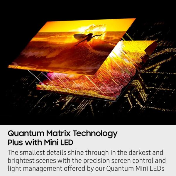 Samsung 55-Inch Class Neo QLED 4K QN90F Series, Vision AI, Mini LED Smart TV (2025 Model, 55QN90F) Neo Quantum HDR+, Object Tracking Sound+ w/Dolby Atmos, Glare Free, Gaming Hub, Alexa Built-in - Image 11