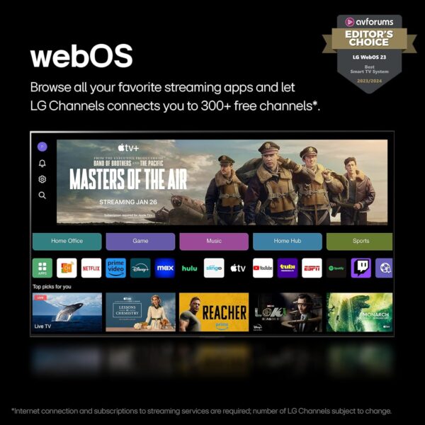 LG 75-Inch Class QNED90T Series Mini LED Smart TV 4K Processor Flat Screen with Magic Remote AI-Powered with Alexa Built-in (75QNED90TUA, 2024) - Image 3