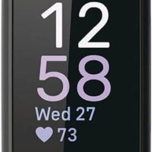 Fitbit Inspire 3 Health &-Fitness-Tracker with Stress Management, Workout Intensity, Sleep Tracking, 24/7 Heart Rate and more, Lilac Bliss/Black, One Size (S & L Bands Included)