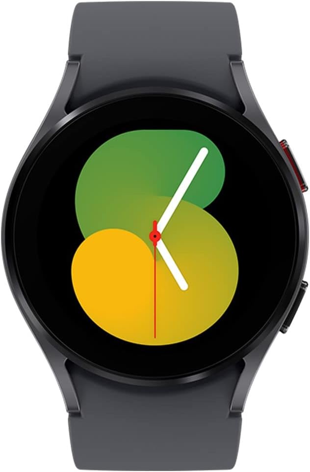 Samsung Galaxy Watch 5 (44mm, WiFi + 4G LTE) 1.4" Super AMOLED Smartwatch GPS Bluetooth w/ Advanced Sleep Coaching, Bioactive Sensor, Water Resistant R915U (Generic Charger, Graphite) (Renewed)