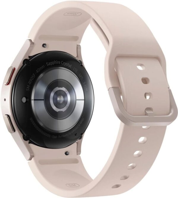SAMSUNG Galaxy Watch 5 40mm Bluetooth Smartwatch w/Body, Health, Fitness and Sleep Tracker, Sapphire Crystal Glass, Enhanced GPS Tracking, US Version, Pink Gold Bezel w/Pink Band (Renewed) - Image 3