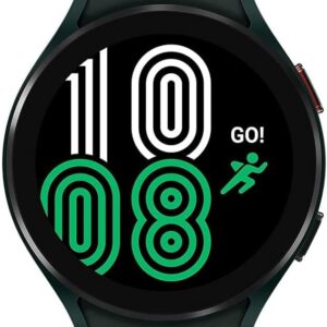 Samsung Galaxy Watch 4 44MM SM-R870 Aluminum Smartwatch GPS Only – Green (Renewed)