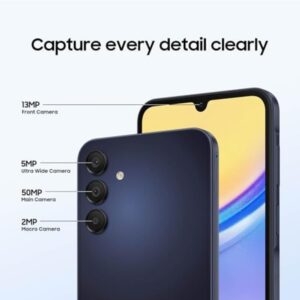 Read more about the article Samsung Boost Mobile Galaxy A15 5G, 128GB, Black Smartphone (Locked) (Renewed)