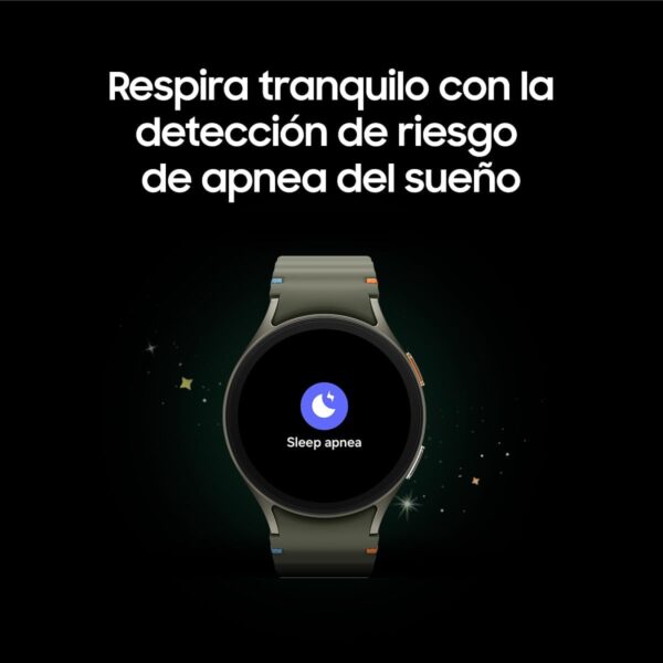 SAMSUNG Galaxy Watch 7 | 44mm | AI Smartwatch w/ 1.5" AMOLED, Wear OS 5, Wi-Fi, Bluetooth, Heart Rate, Sleep Apnea & GPS Fitness Tracker | International Model L310 | w/Fast Charger, Green - Image 8