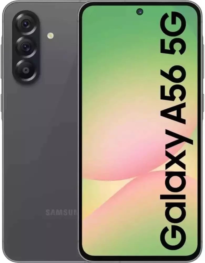 You are currently viewing SAMSUNG Galaxy A56 5G Ai (for Tmobile Mint Tello & Global) (256GB + 12GB) Version Latina Unlocked SM-A566E/DS 6.6″ 120Hz 50MP Triple (Awesome Graphite SM-A566EZADTPA)