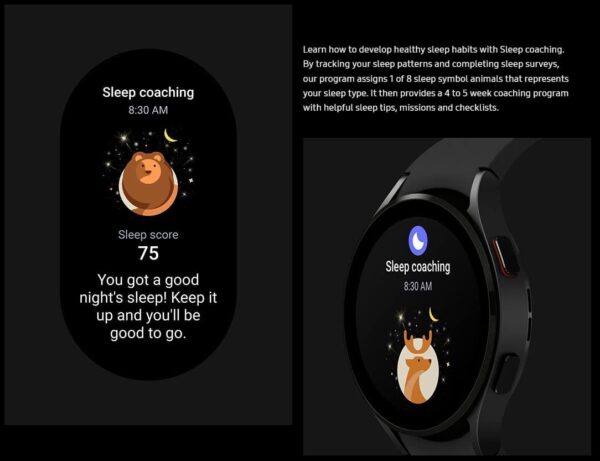Samsung Galaxy Watch 4 Classic 42mm Smartwatch with ECG Monitor Tracker for Health Fitness Running Sleep Cycles GPS Fall Detection Bluetooth US Version, Black (Renewed) - Image 9