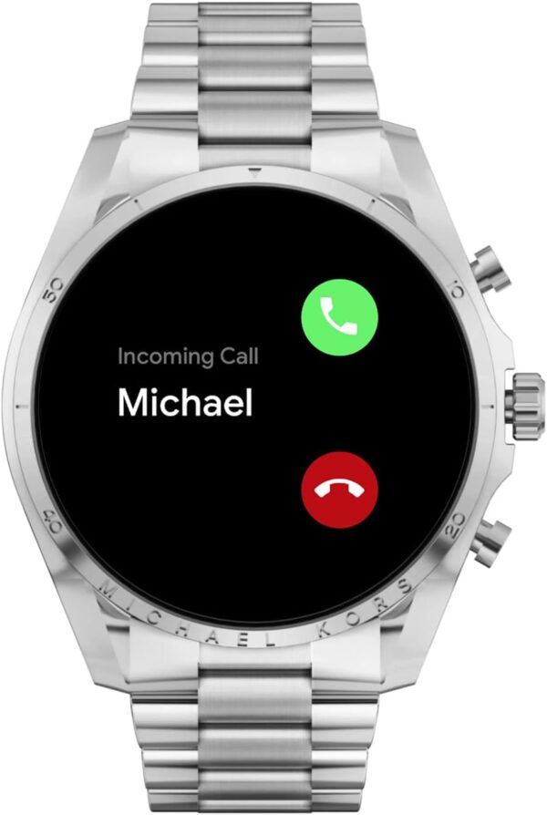 Michael Kors Men's or Women's Gen 6 44mm Touchscreen Smart Watch with Alexa Built-in, Fitness Tracker, Sleep Tracker, GPS, Music Control, Smartphone Notifications (Model: MKT5139V) - Image 5