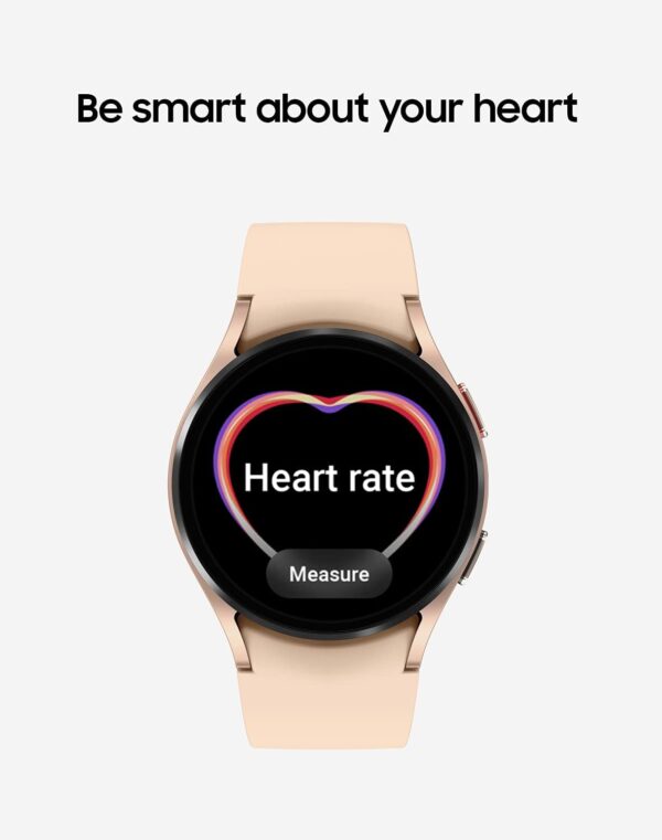 Samsung Galaxy Watch 4 40mm Smart Watch Bluetooth - Pink Gold (Renewed) - Image 5