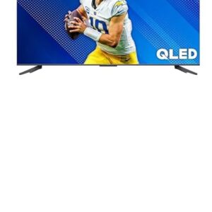 TCL 65-Inch Q68 QLED Pro 4K UHD Smart TV with Google TV (65Q681G, 2024 Model) S45H S Class 2.0 Channel Sound Bar with Dolby Atmos