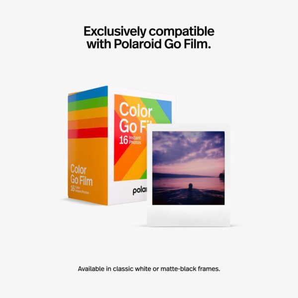 Polaroid Go Generation 2 - Mini Instant Camera + Film Bundle (16 Photos Included) - White (6282) - Image 8