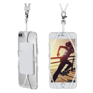 Read more about the article Gear Beast Cell Phone Lanyard – Universal Neck Phone Holder w/Card Pocket and Silicone Neck Strap – Compatible with Most Smartphones, Clear