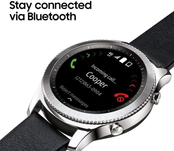 SAMSUNG Gear S3 Classic Smartwatch (Bluetooth), SM-R770NZSAXAR US Version with Warranty (Renewed) - Image 3