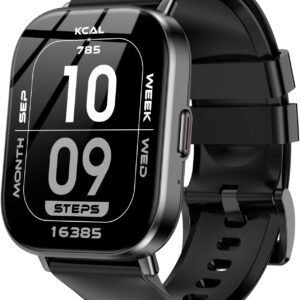 Smart Watch for Men Women, 2.01″ HD Smartwatch with 120 Sports Modes, Heart Rate/Sleep Monitor, IP67 Waterproof Fitness Tracker, Compatible with Android iOS Phones (Black)