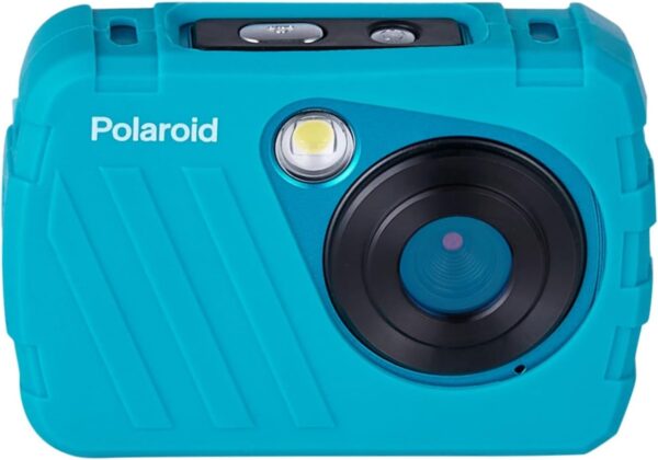 Polaroid IS048 Waterproof Instant Sharing 16 MP Digital Portable Handheld Action Camera, Teal - Image 4