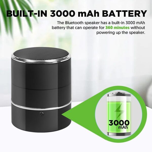 SOPKVL Bluetooth Speaker Camera - HD 1080P Wireless Camera - WiFi Cam with 240° Ultra Wide Angle Lens - Supports WiFi Bluetooth connectivity. - Image 5