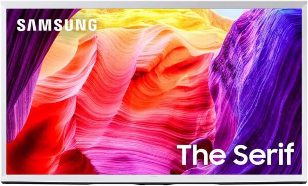Samsung QN65LS01DAFXZA 65 Inch Class QLED 4K The Serif LS01D Series Quantum HDR Smart TV 2024 Bundle with Premiere Movies Streaming 2020 Digital Download Card and 1 YR CPS Enhanced Protection Pack - Image 5